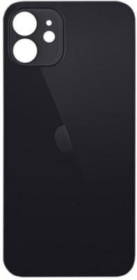 SPAREWARE Apple iPhone 12 - Black Back Panel(Black)