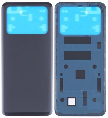 KezeMize Xiaomi Poco M4 Pro 4G (Best Quality)(With Proper Logo) Back Panel(Black)