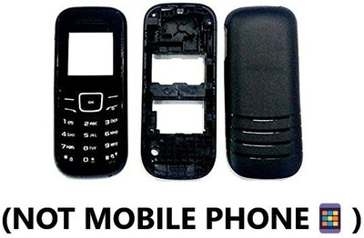 Pacificdeals Samsung Guru 1200 E1200 Body Full Keypad Housing Panel (Not Mobile Phone) Full Panel(Black)