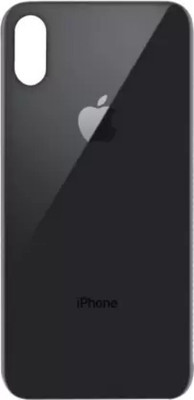 SRaccessories APPLE IPhone XS (Glass) Back Panel(Black)