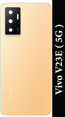 Flipkart SmartBuy Vivo V23e 5G ( With Camera Ring Glass Lens ) Back Panel(Sunshine Gold)