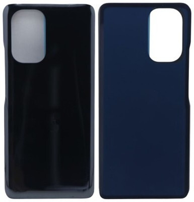 Kraze4blaze Xiaomi Poco F3 (Best Quality)(With Proper Logo) Back Panel(Black)