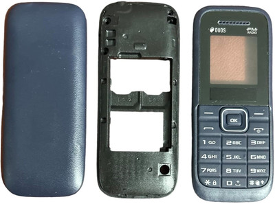 imbi Samsung B110, Samsung Guru FM Plus (B110, SM-B110E) Front Back and Middle Body With Keypad Full Panel(Blue)