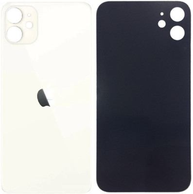 Kraze4blaze Apple iPhone 11 (Best Quality)(With Proper Logo)(Glass) Back Panel(White)