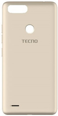 Sandreezz Tecno Tecno Pop 2 F (B1F) (with Proper Logo) Back Panel(Champagne Gold)