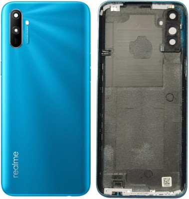 PARADISEEOM Realme C3 (RMX2027) with Premium OG Quality Back Panel(Frozen Blue)