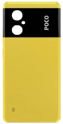 SRaccessories POCO M4 (5G) Back Panel(Yellow)