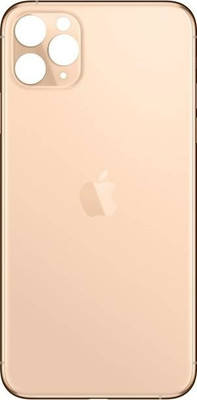 SRaccessories Apple iPhone 11 Pro Max (Glass) Back Panel(Gold)