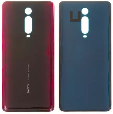 Sandreezz Xiaomi Redmi K20 (Glass) (Best Quality) (with Proper Logo) Back Panel(Red flame)