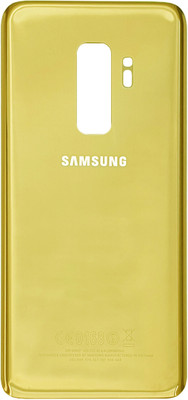 HQP for Samsung Galaxy S9 Plus ( SM-G965F, SM-G965U, SM-G965W, SM-G9650 ) [ Brand LOGO + Pre Installed Adhesive Tape ] Battery Back Glass Door Replacement Back Panel(Sunrise Gold)