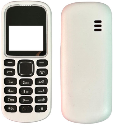 imbi Nokia 1280 Front Back Body With Keypad Front & Back Panel(White)