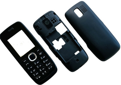 imbi Nokia 112 Old Model Front Back and Middle Body With Keypad Full Panel(Black)