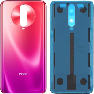 Sandreezz Xiaomi Poco X2 (Glass) (with Proper Logo) Back Panel(Phoenix Red)