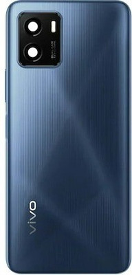 SRaccessories Vivo Y15s Back Panel(Mystic Blue)