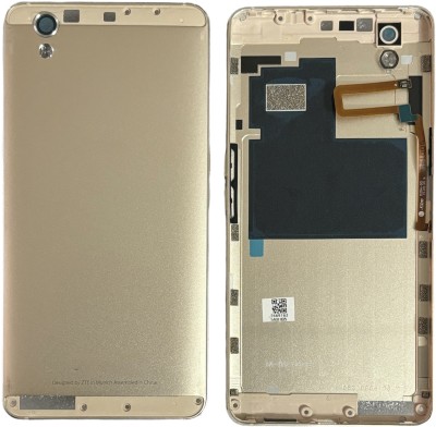 imbi ZTE Blade V7 Max Power And Volume Button Camera Glass Back Panel(Gold)