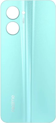 Purplesavvy realme C33 Back Panel(Aqua Blue)