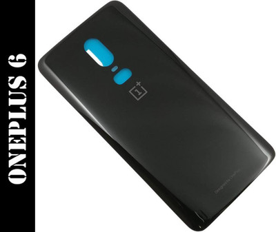 Flipkart SmartBuy ONEPLUS 6 GLASS Back Panel(BLACK)