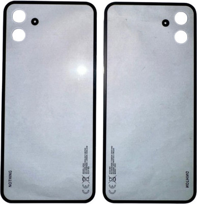Sandreezz Nothing Phone (1) (Best Quality) (with Proper Logo) (Glass) Back Panel(Black)