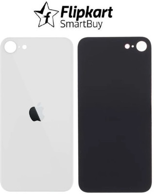 Flipkart SmartBuy Apple iPhone SE (2020) Premium Quality (Glass) Back Panel(White)