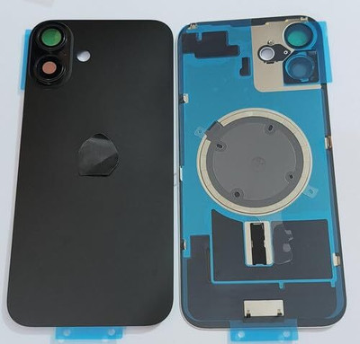 SPAREWARE Spareware iPhone 16 Plus -Black Back Panel(Black)