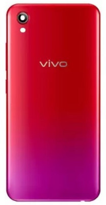 Sandreezz Vivo Y91i (with Proper Logo) (with Side Volume Power Buttons) Back Panel(Sunset Red)