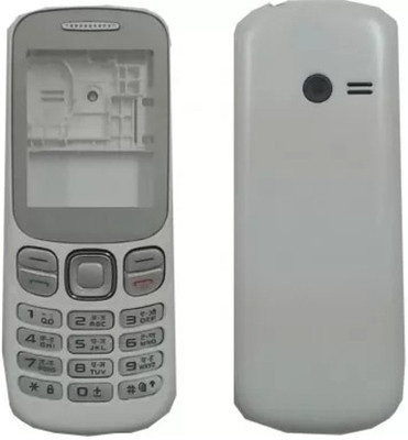 Pacificdeals Samsung B313 B313e / B312 B312e Body With Keypad (Not Mobile Phone) Front & Back Panel(White)