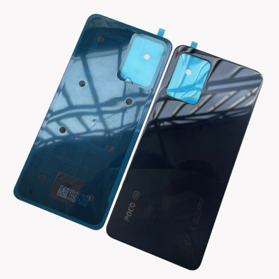 Sandreezz Xiaomi Poco F4 (Glass) (with Proper Logo) (Best Quality) Back Panel(Night Black)