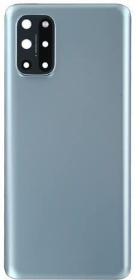 Docile OnePlus 8T Back Panel with Camera Lens | Premium Mobile Body Housing Replacement Back Panel(Silver)