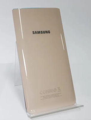 Sandreezz Samsung Galaxy A80 / SM-A805 (with Proper Logo) (Glass) Back Panel(Gold)