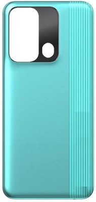 Kraze4blaze Tecno Spark 8C (With Proper Logo) Back Panel(Turquoise Cyan)
