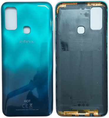 Spares4ever Infinix Replacement Back Panel(Green)