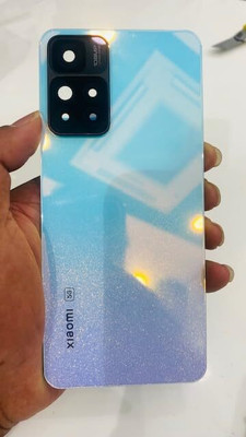 AceKing Mi 11i Back Panel Battery Cover Back Glass Panel Compatible Back Panel(Blue)