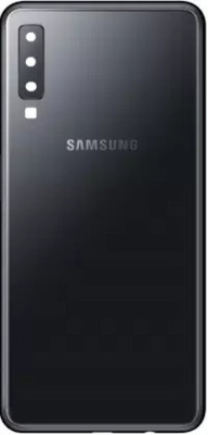 SRaccessories Samsung A7 2018 / SM-A750 (With Camera lens) Back Panel(Black)