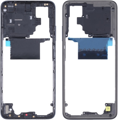 Purplesavvy POCO M4 Pro ( 4G ) Middle Ring + Side Volume Buttons Back Panel(Black)