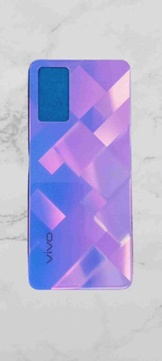 HNVIEW VIVO Y73 BACK GLASS PANEL WITH LOGO AND COMAPTIBLE Back Panel(BLUE)