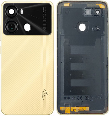 Unique4Ever Itel P40 with Side Volume & Power Buttons Back Panel(Luxurious Gold)