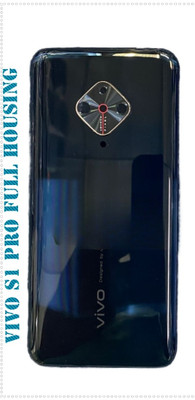 AL BAARI STORE Vivo S1 Pro full housing body with all materials attached Full Panel(Black)
