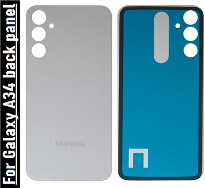 AL HAYY TRADERS For Samsung Galaxy A34 5G Back Panel(white)