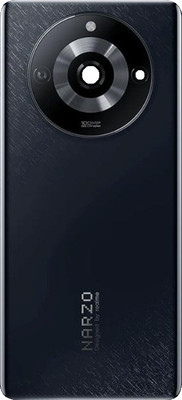 Kraze4blaze Realme Narzo 60 Pro (Best Quality)(With Camera Lens)(With Proper Logo) Back Panel(Cosmic Black)