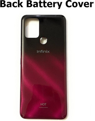 SRaccessories Infinix Hot 10 (X682) Back Panel(Red)