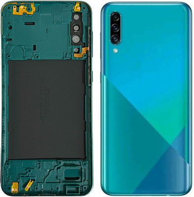 imbi Samsung Galaxy A30s Mobile Phone Panel With Network Antenna, Power and Volume Button Camera Glass Full Panel(Green)