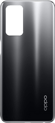 KezeMize Oppo A74 5G (Best Quality)(With Proper Logo) Back Panel(Fluid Black)