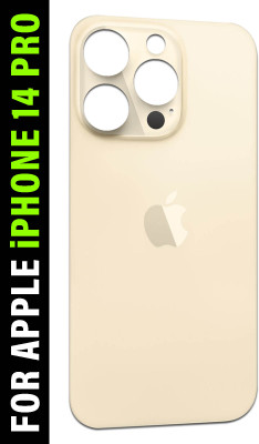 SUFO Apple iPhone 14 Pro Back Panel(Gold)