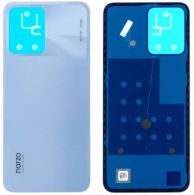 Sandreezz Realme Narzo 50A Prime (Best Quality) (with Proper Logo) Back Panel(Flash Blue)