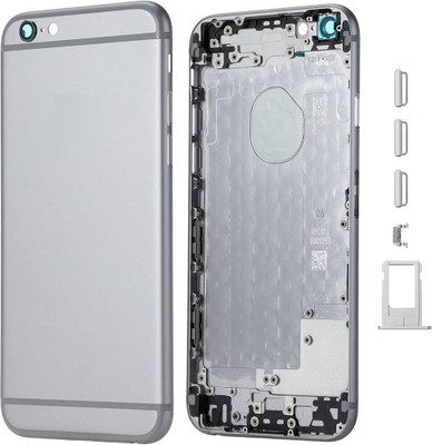 SPAREWARE Apple iPhone 6-Silver (WITH ALL BUTTON) Back Panel(Silver)