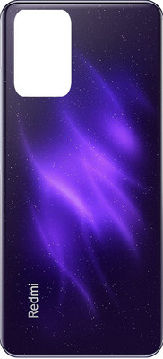 LEISURELIC XIAOMI REDMI MI NOTE 10\NOTE 10S WITH PROPER LOGO Back Panel(COSMIC PURPLE)