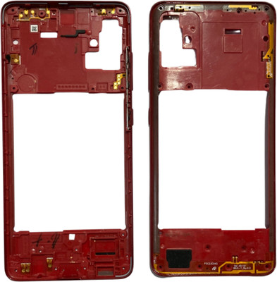MAXOUT SAMSUNG Galaxy A51 Middle Ring OG Best Premium Quality Back Panel(Red)
