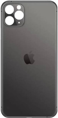 SRaccessories Apple iPhone 11 Pro Max (Glass) Back Panel(Space Gray)
