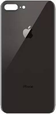 SPAREWARE IPHONE IPHONE 8 PLUS PANEL ONLY Back Panel(Black)