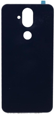 imbi Nokia 8.1 (Nokia X7) Mobile Phone Panel Replacement Back Glass Body Back Panel(Black)